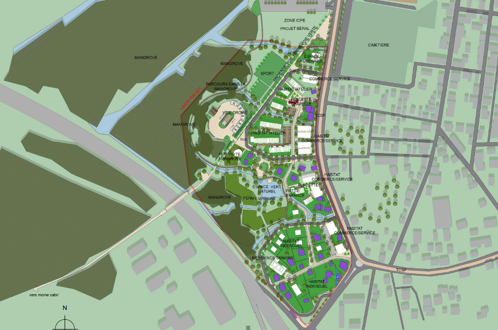 Aménagement du quartier du Vieux Pont au Lamentin